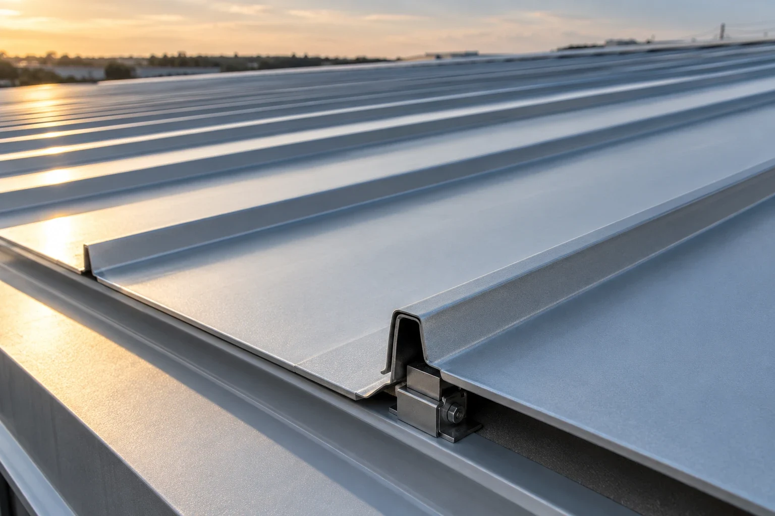 Roof clip lock