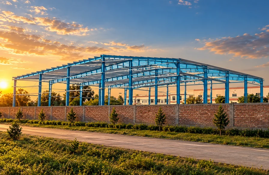 Steel building structure