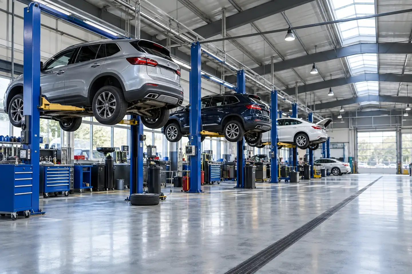 Service & Maintenance Bays